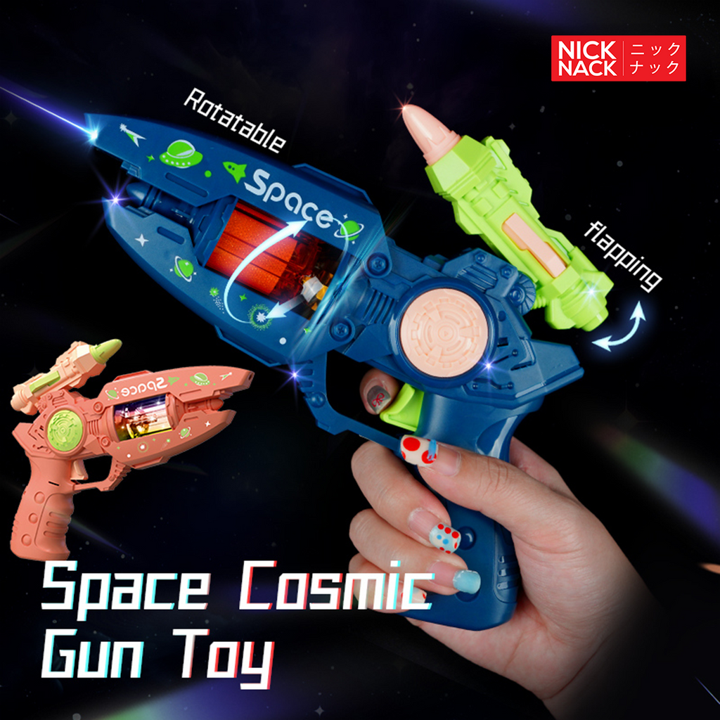 Cosmc Toy Space Cosmic Gun Toy with Flashing Lights & Sounds – NICKNACK-SL